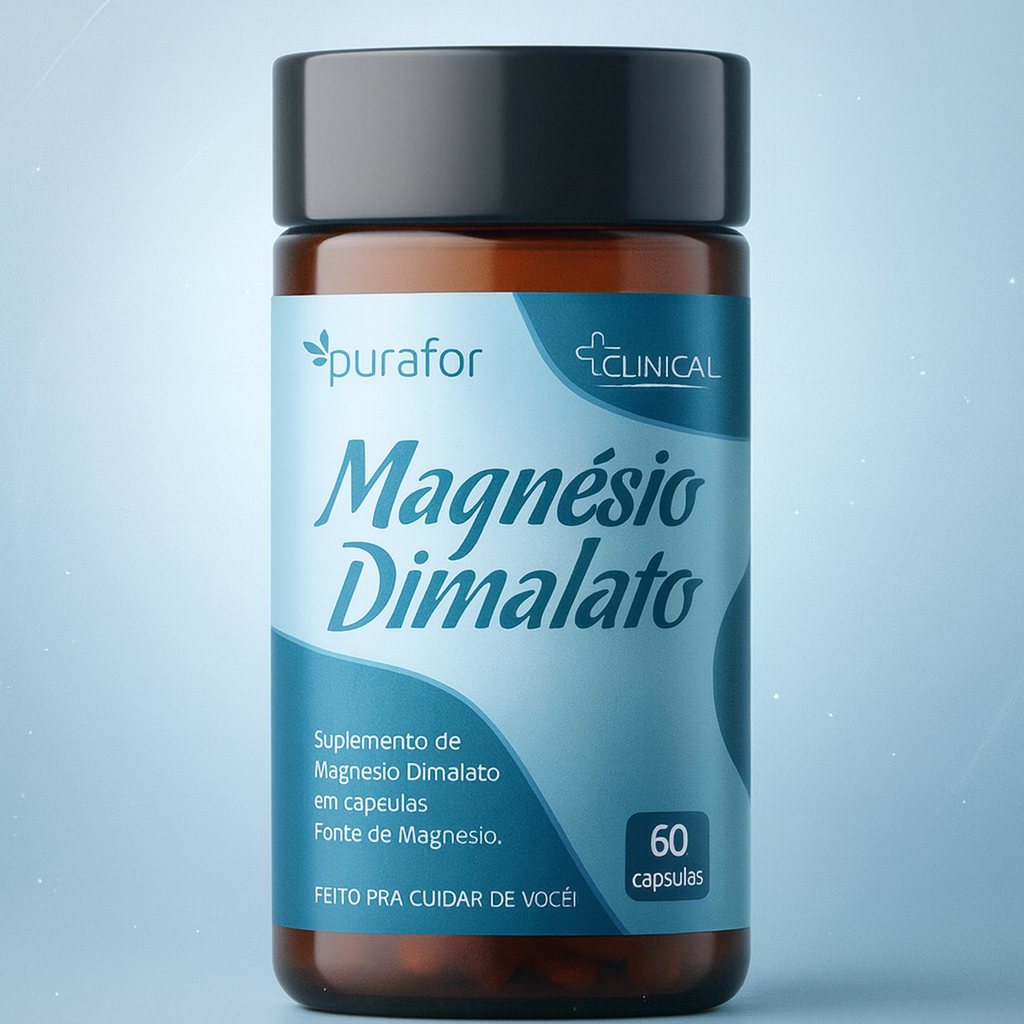 PURAFOR - MAGNESIO DIMALATO 60CAPS